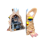 skinby cross section plastic sculpture