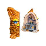 beanby cross section plastic sculpture