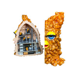 beanby cross section plastic sculpture