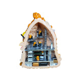 beanby cross section plastic sculpture