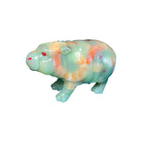 gelatin hippo silicone sculpture