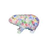 gelatin hippo silicone sculpture