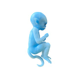 mini monkey baby silicone sculpture