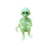 mini monkey baby silicone sculpture