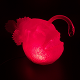 angler fish plastic "lamp"