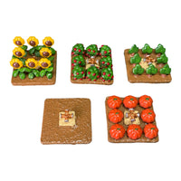 fall crops magnet set