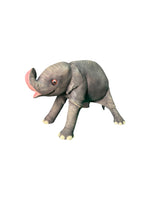 baby elephant plastic sculpture