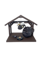 anglerfish nativity set