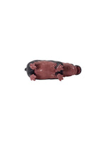 stacked hippo family plastic sculpture