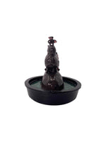 screaming hippo stack plastic sculpture