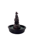 screaming hippo stack plastic sculpture
