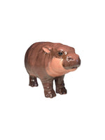 neutral moo deng plastic sculpture