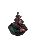 screaming hippo stack plastic sculpture