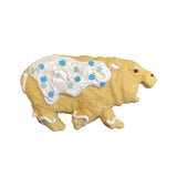 holiday cookie hippo ornament
