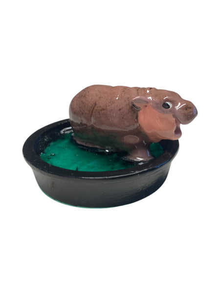 hippo in a bucket mini figure