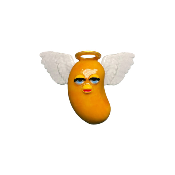 angel bean ornament