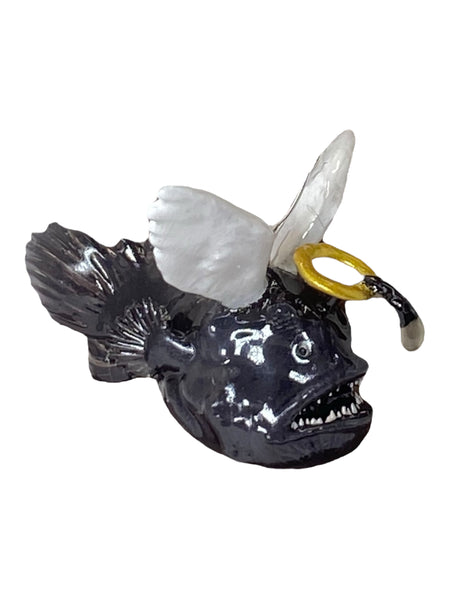 anglerfish angel ornament