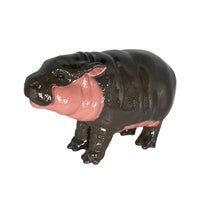 JUMBO hippo plastic sculpture