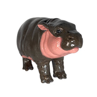 JUMBO hippo plastic sculpture