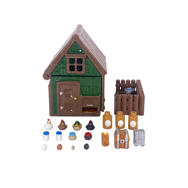 chicken coop playset with micro minis