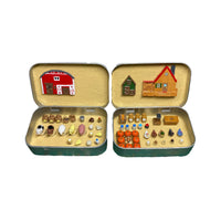 pocket farm magnet playset