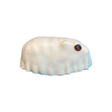 ghost hippo plastic sculpture