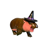 witch hippo plastic sculpture