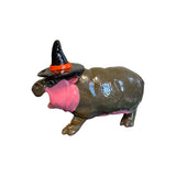 witch hippo plastic sculpture